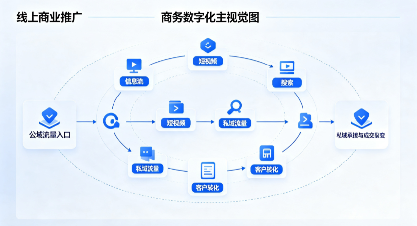 全州县线上商业推广怎么做？全域流量闭环搭建与低成本转化实战指南